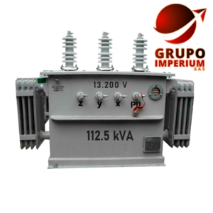 Transformador Trifásico en Aceite 112.5 KVA-13.200 v- 208-122 v Plena
