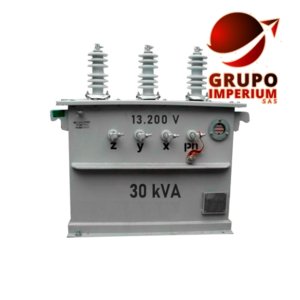 Transformador Trifásico en Aceite 30 KVA-13.200 v-208-120 v Plena