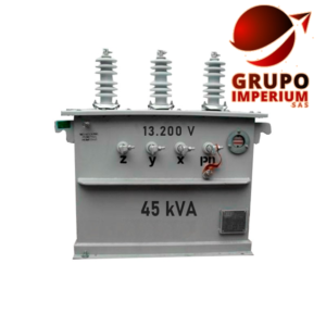 Transformador Trifásico en Aceite 45 KVA-13.200 v-208-120 v Plena
