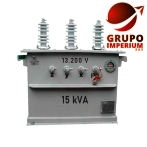Transformador Trifasico en Aceite de 15 KVA-13.200 v-208-120 v